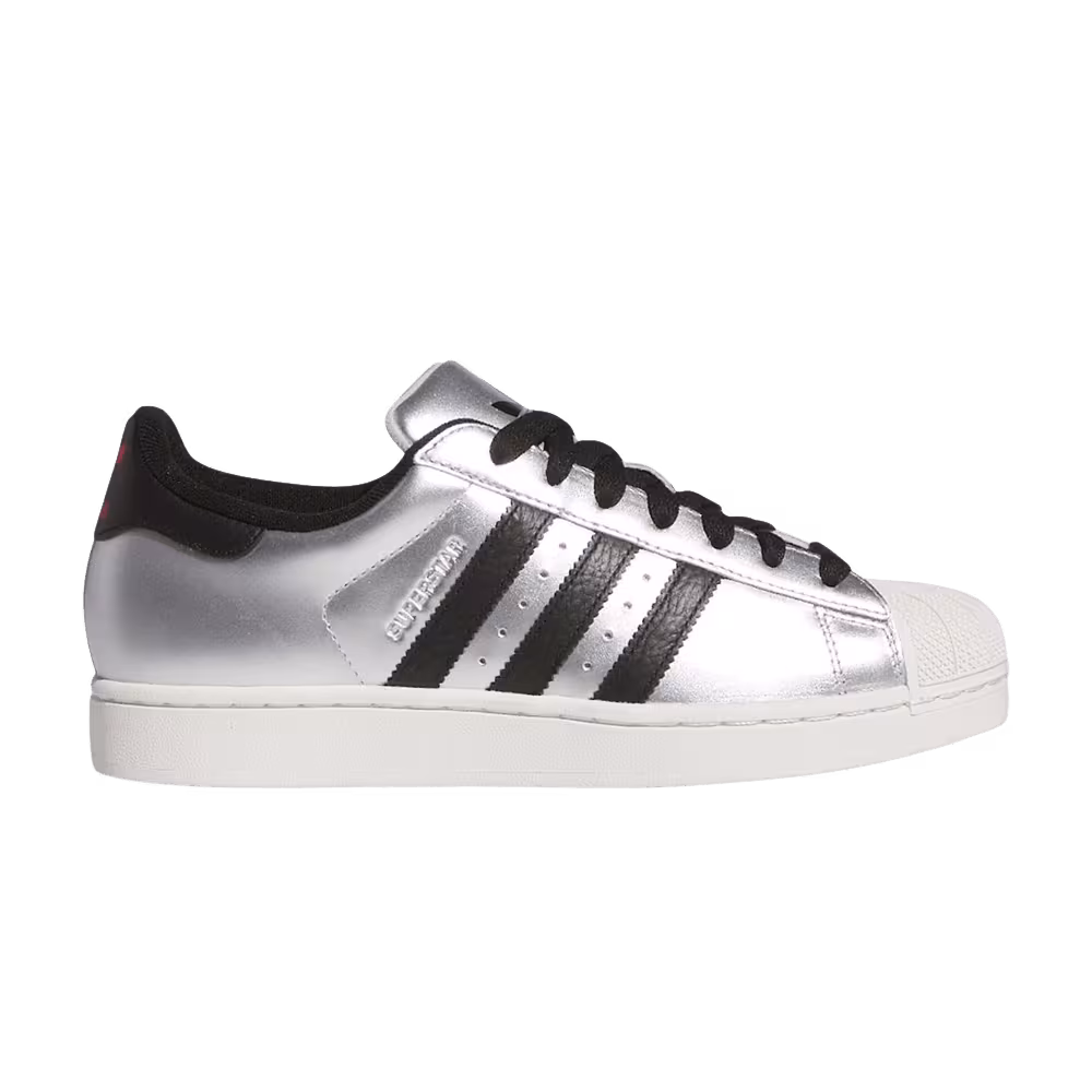 adidas Superstar 2 Silver Metallic Core Black