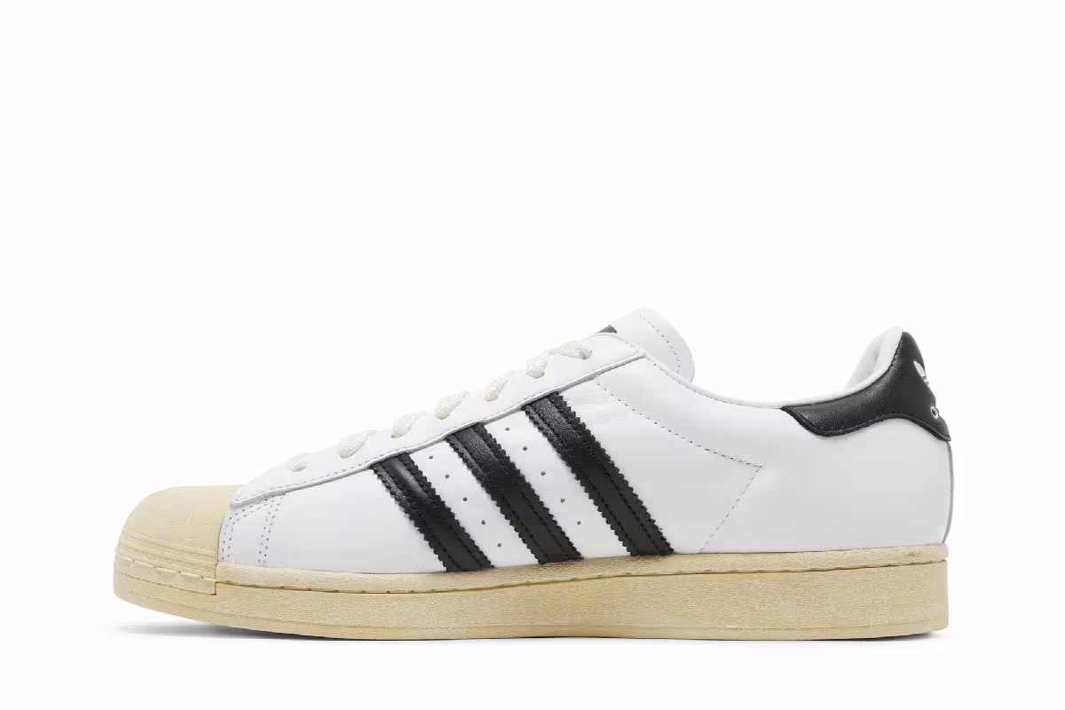 adidas Superstar White Black, view 4