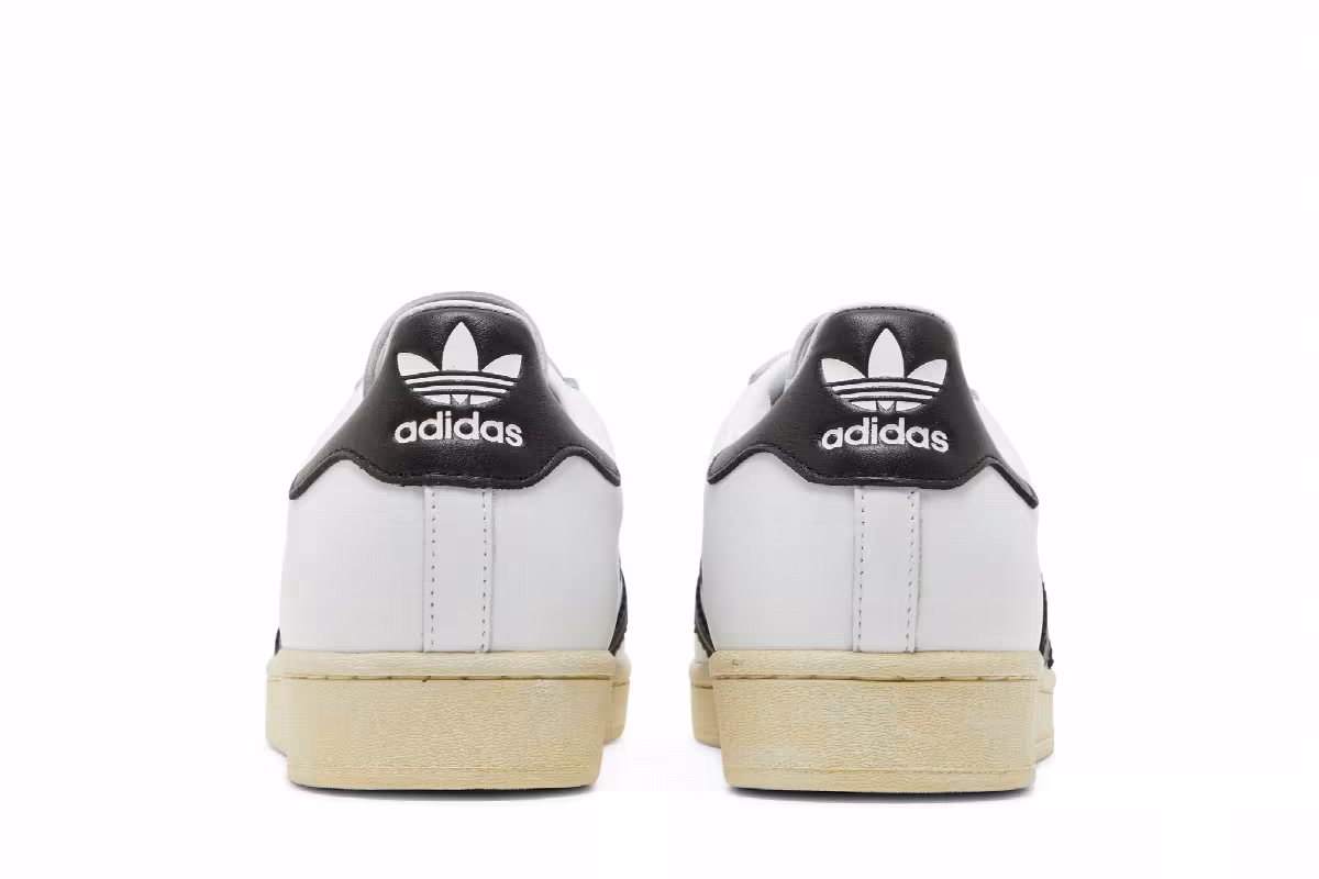 adidas Superstar White Black, view 7