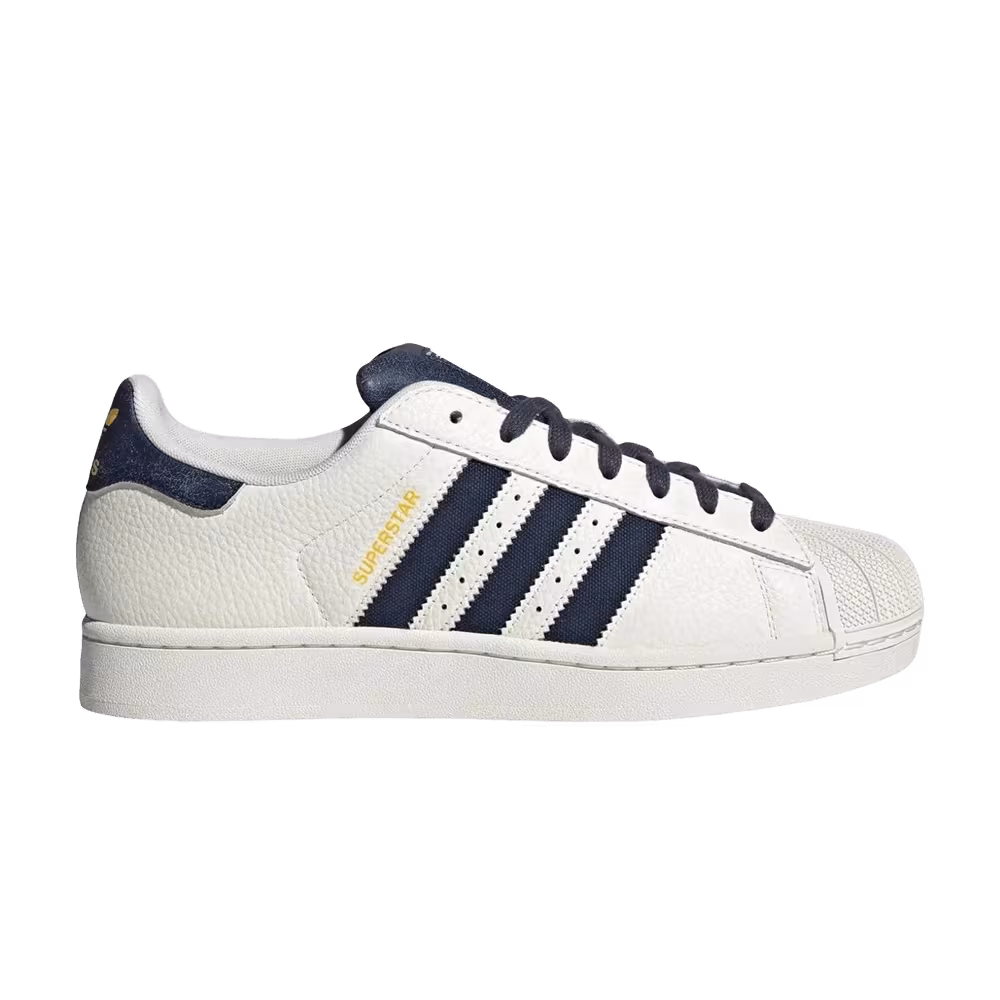 adidas Superstar 2 Off White Collegiate Navy Bold Gold