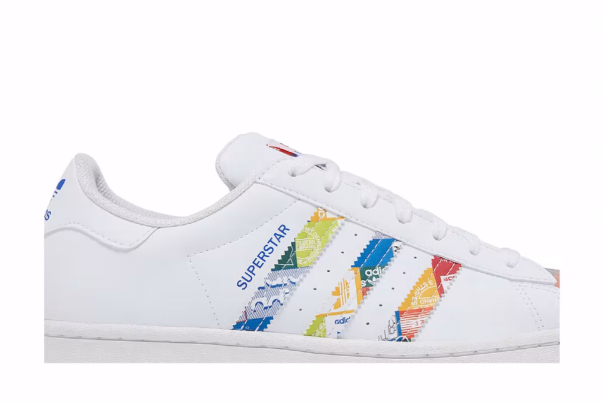 Adidas Superstar Multi Logo, view 3