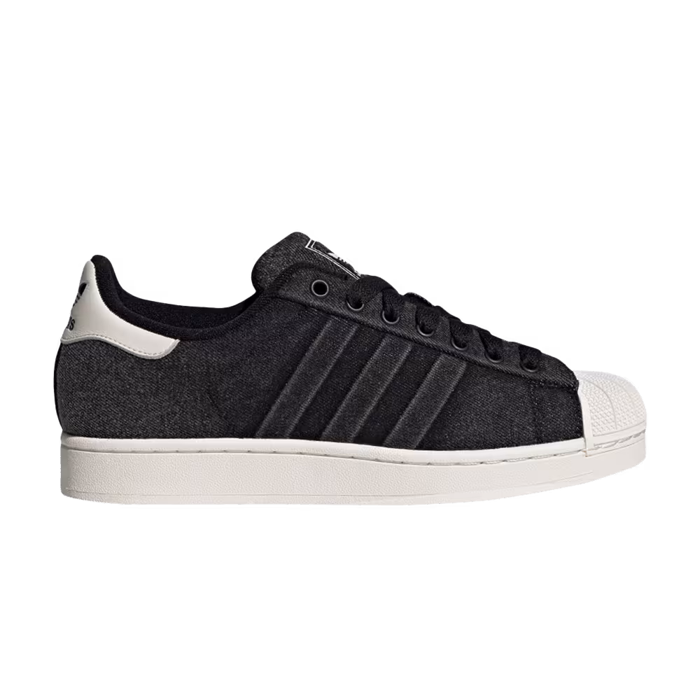 adidas Superstar 2 Black Denim