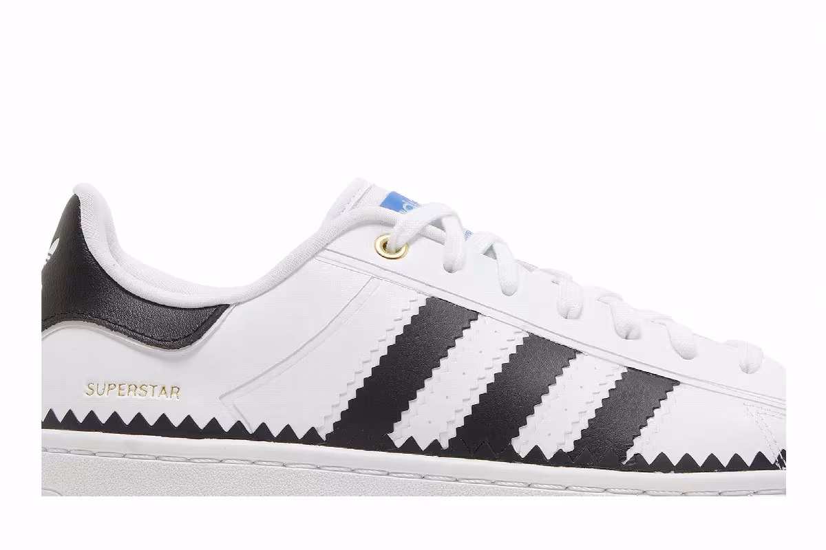 adidas Superstar OT Tech White Black, view 3