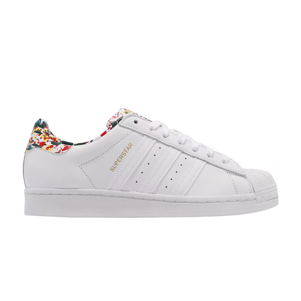 Adidas Superstar White Splatter