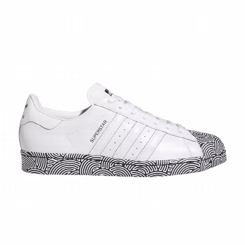 Hirocoledge x adidas Superstar 'Takahashi Hiroko - White Black'