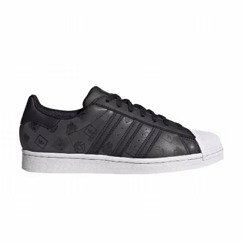 Adidas Superstar 'Monogram Logo - Black'