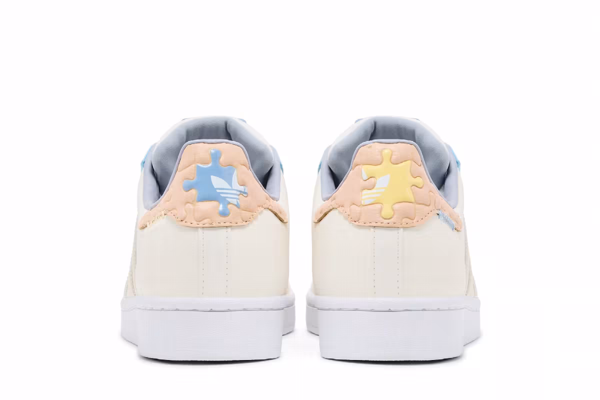adidas Superstar Off White Ecru Tint, view 7