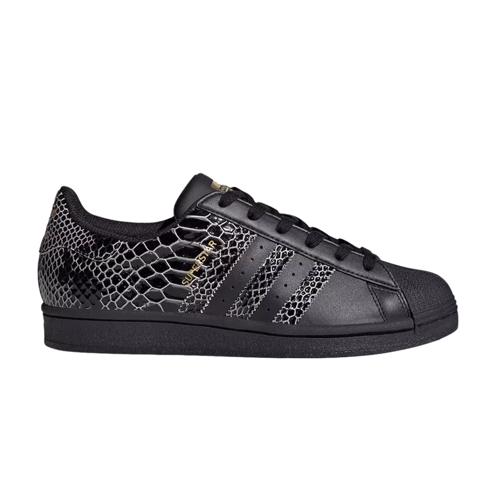 Adidas Superstar Snakeskin Core Black