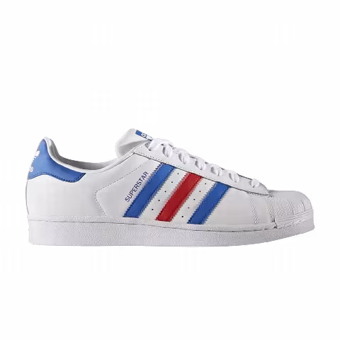 Adidas Superstar 'White Blue Red'