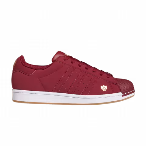 Adidas Superstar 'Collegiate Burgundy Gum'