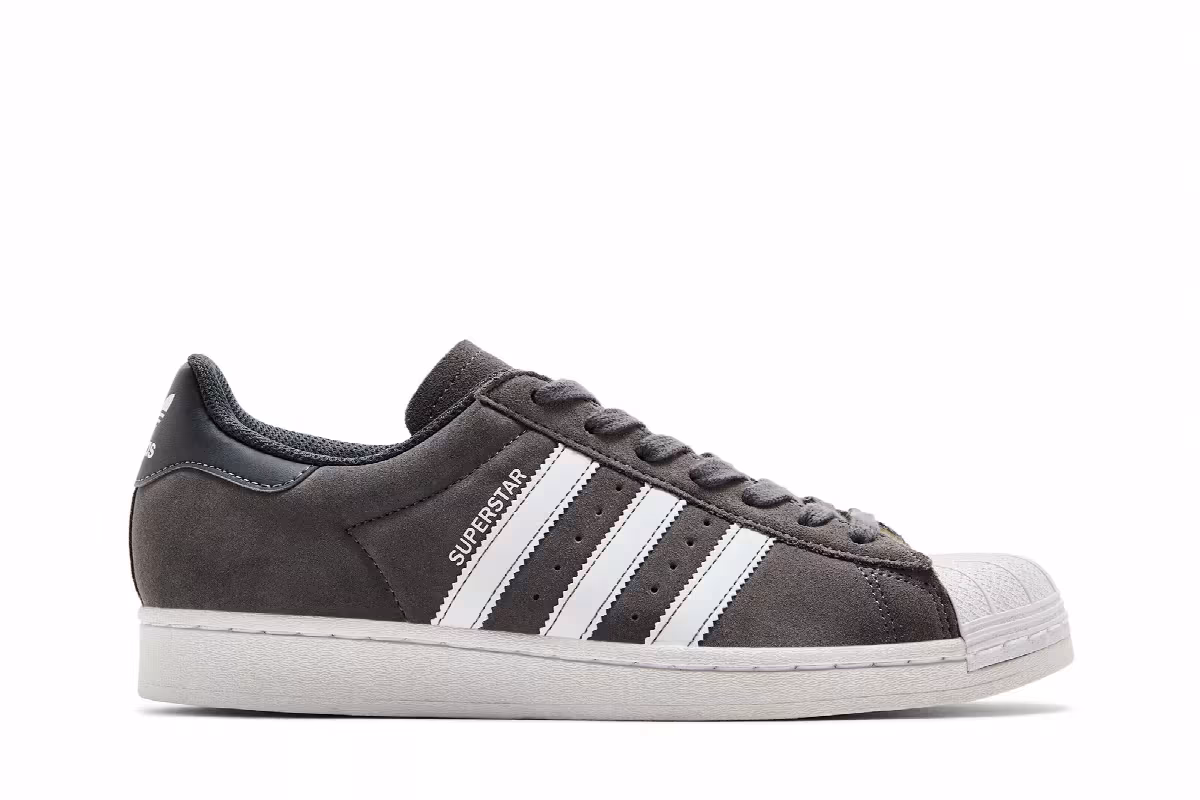adidas Superstar Grey White, view 2