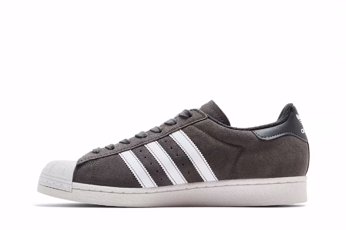 adidas Superstar Grey White, view 4
