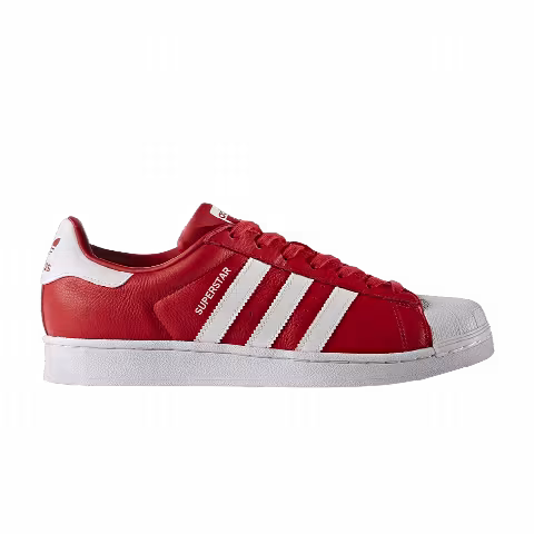 Adidas Superstar Foundation 'Red White'