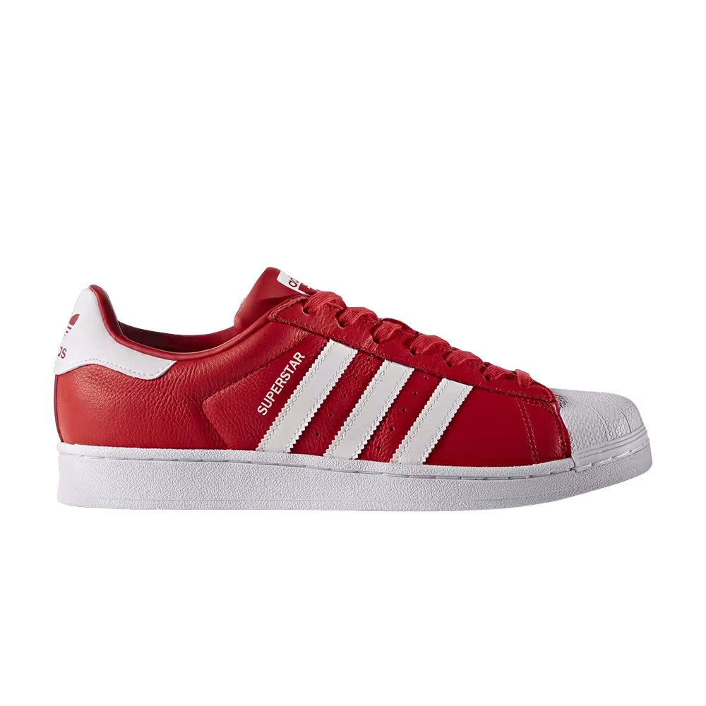 Adidas Superstar Foundation Red White