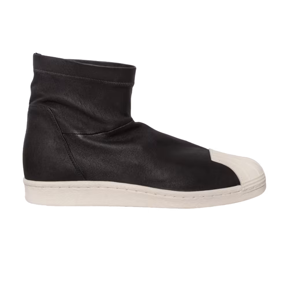 Rick Owens x adidas Superstar Ankle Boot Black