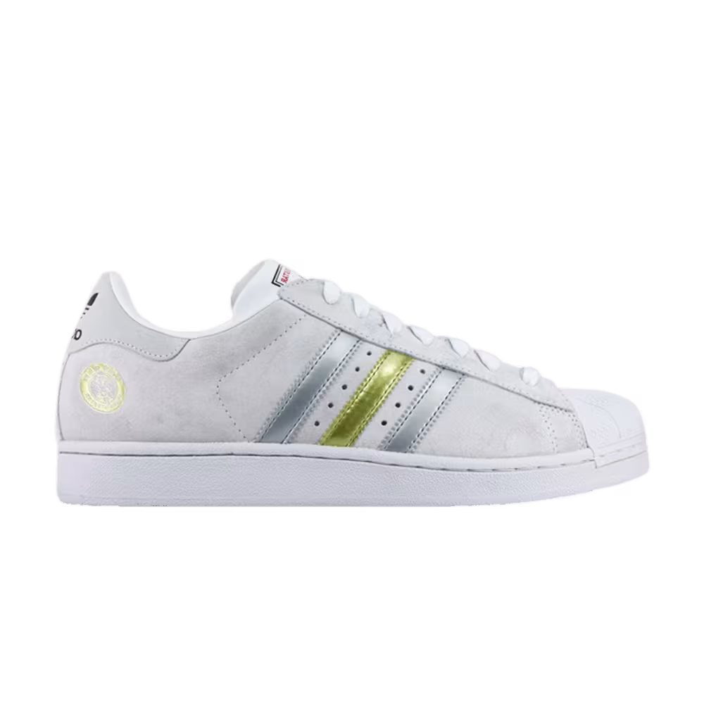 Bad Boy Records x adidas Superstar 1 White Gold