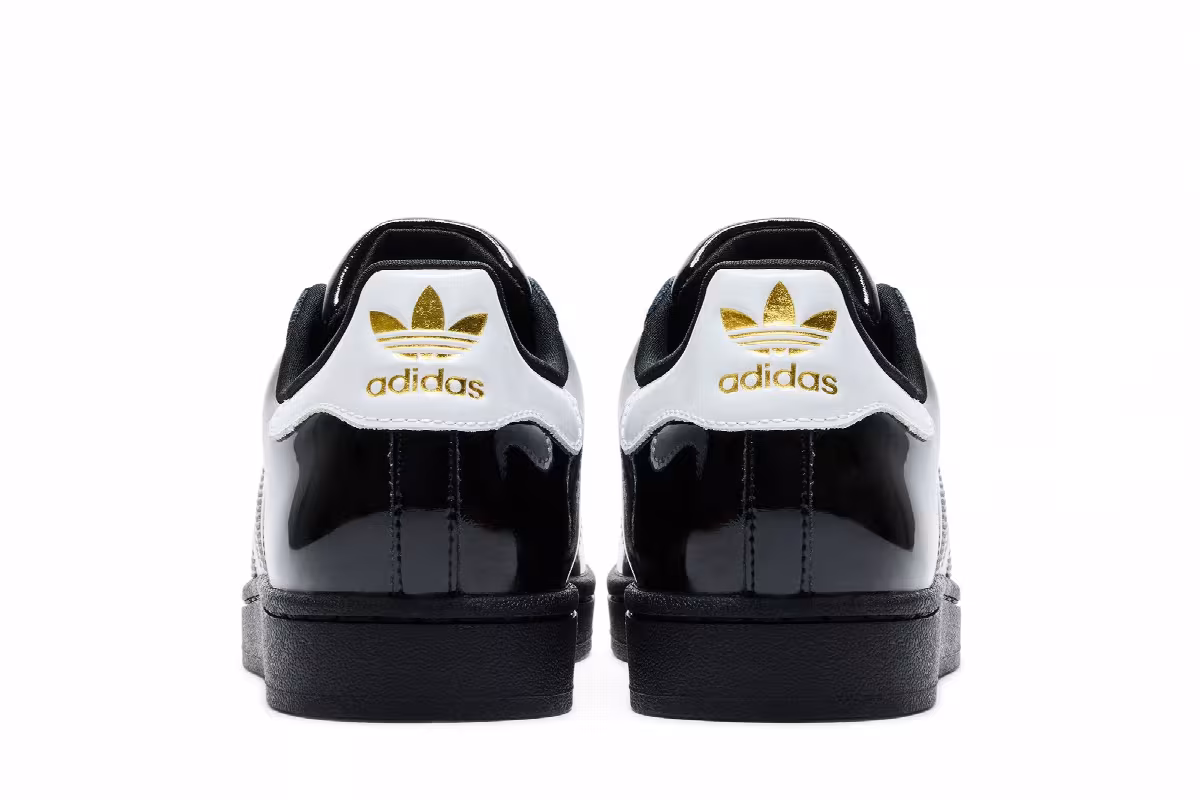 adidas Women's Superstar 2 Core Black Cloud White, view 7