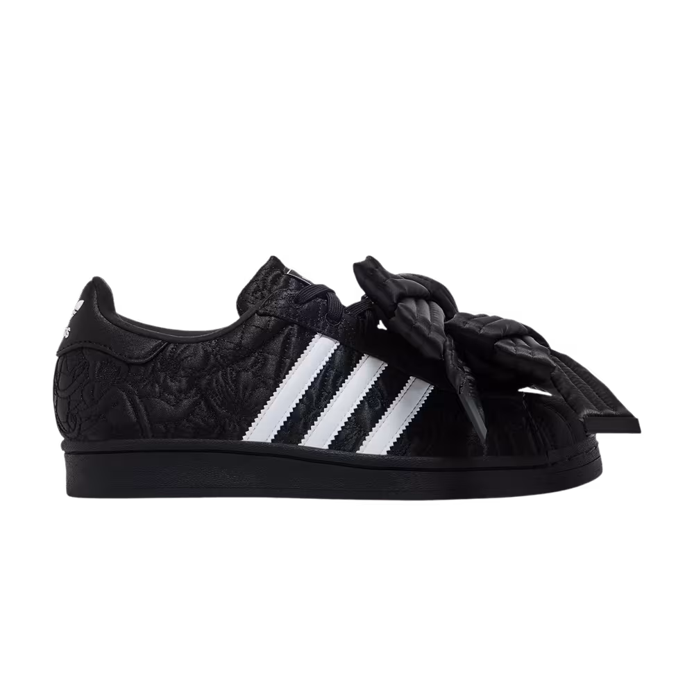 Caroline Hu x adidas Women's Superstar Black White