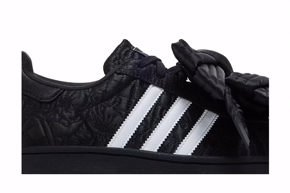 Caroline Hu x adidas Women's Superstar Black White, view 3