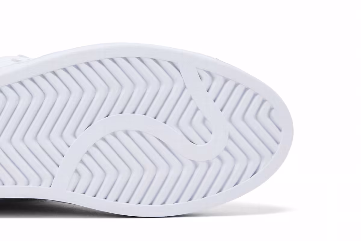 adidas Women's Superstar Ellure White Gold Metallic, view 6