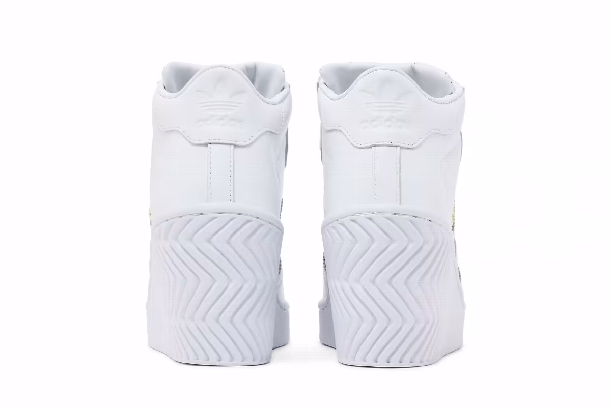 adidas Women's Superstar Ellure White Gold Metallic, view 7