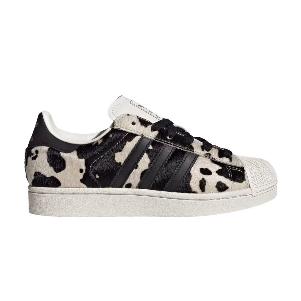 adidas Women's Superstar Cow Print