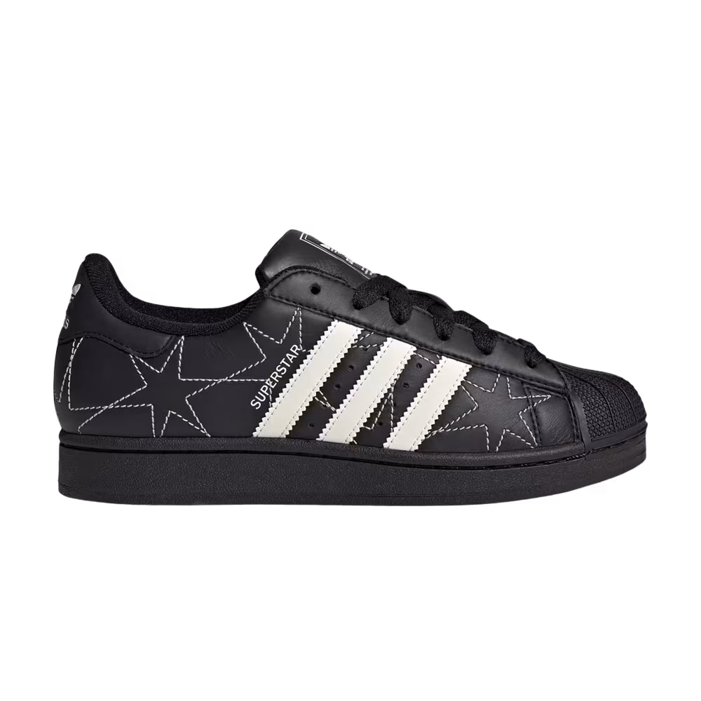 adidas Women's Superstar II Core Black Cream White