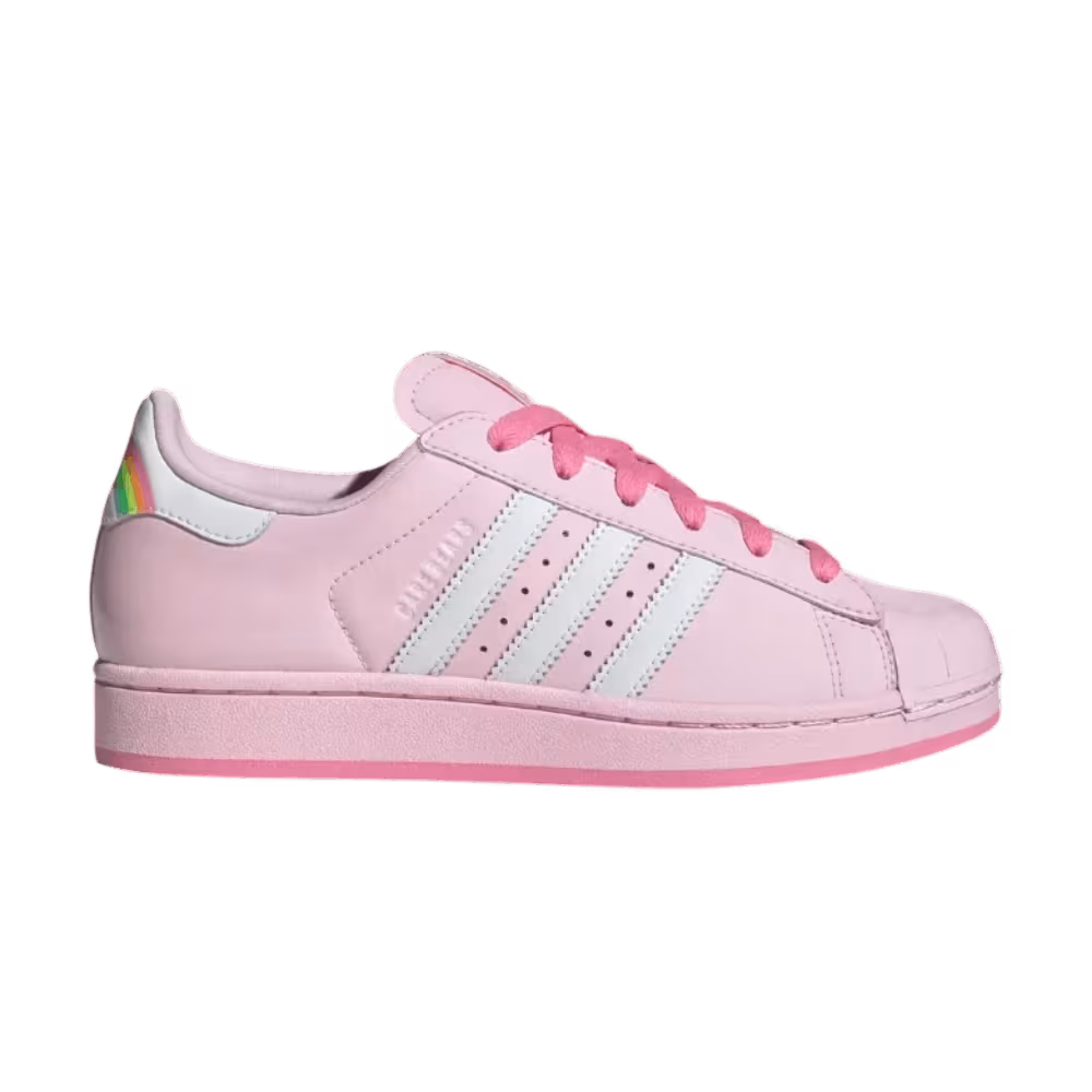 adidas Women's Care Bears x Originals Superstar Ii Clear Pink Cloud White