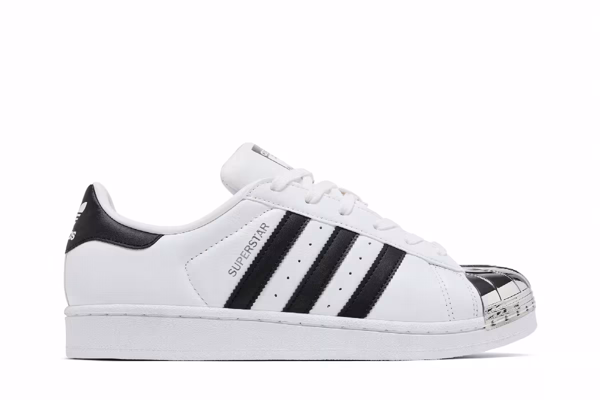 Adidas Women's Superstar Metal Toe, view 2