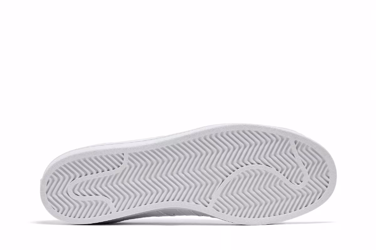 adidas Women's Superstar Triple White, view 5