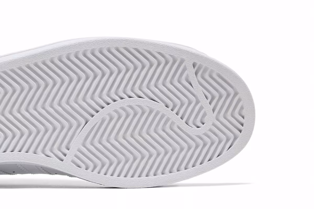 adidas Women's Superstar Triple White, view 6
