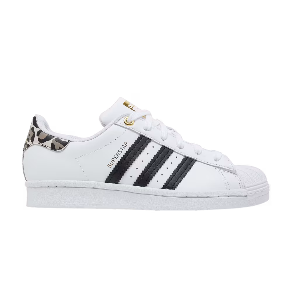 Adidas Women's Superstar White Leopard