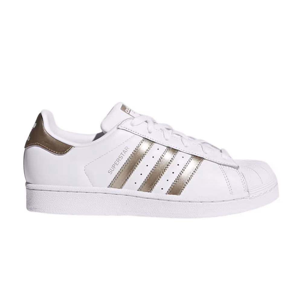 Adidas Women's Superstar White Metallic