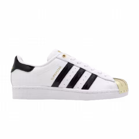 Adidas Wmns Superstar Metal Toe 'White Gold Metallic'