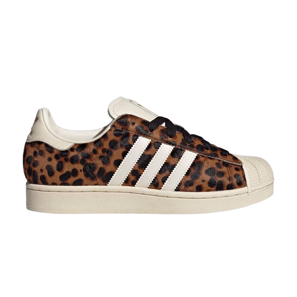adidas Women's Superstar Leopard Print
