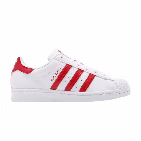 Adidas Wmns Superstar 'White Scarlet'