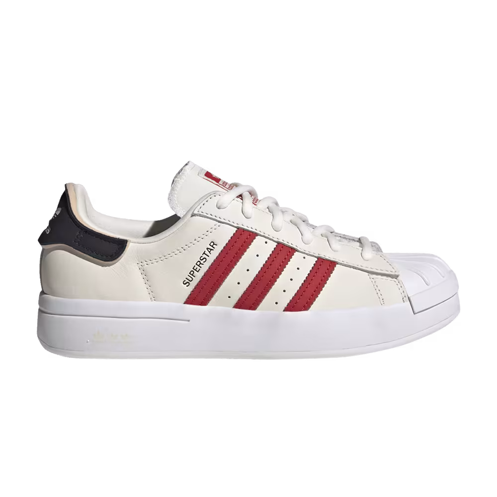 adidas Women's Superstar Ayoon Off White Scarlet
