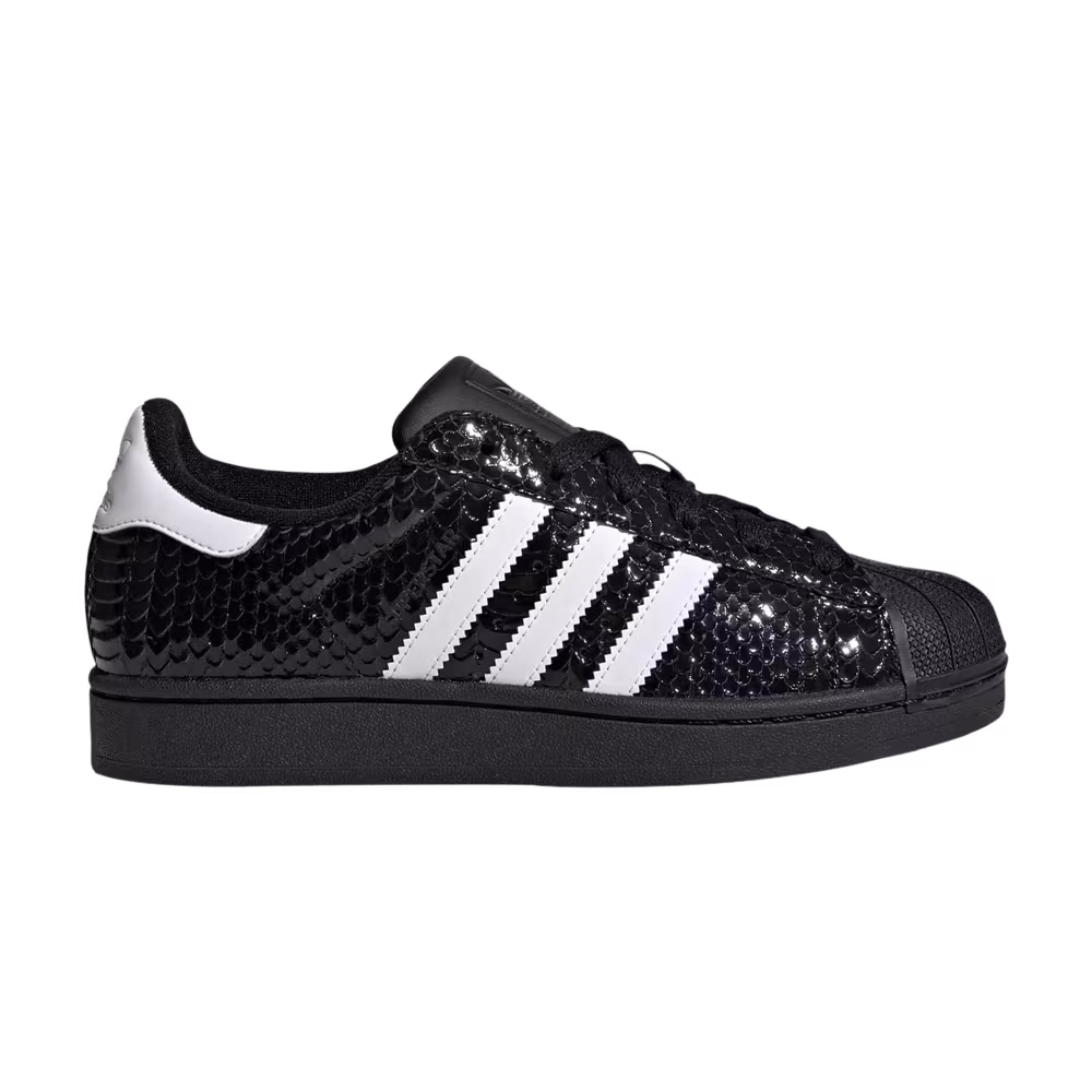 adidas Women's Superstar II Core Black Cloud White