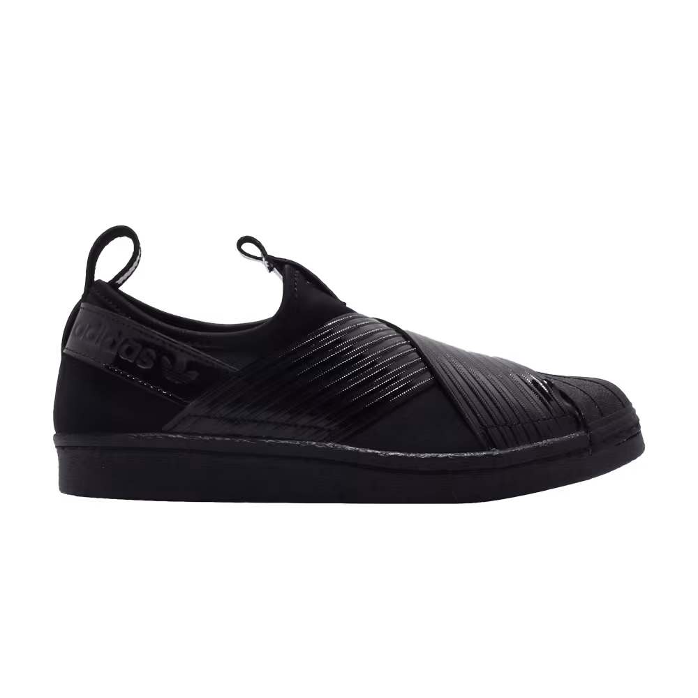 Adidas Women's Superstar Slip On Core Black