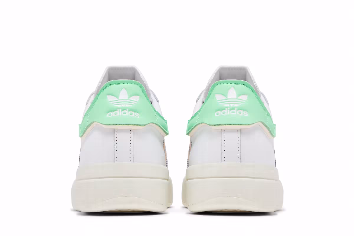 adidas Women's Superstar Ayoon White Green, view 7