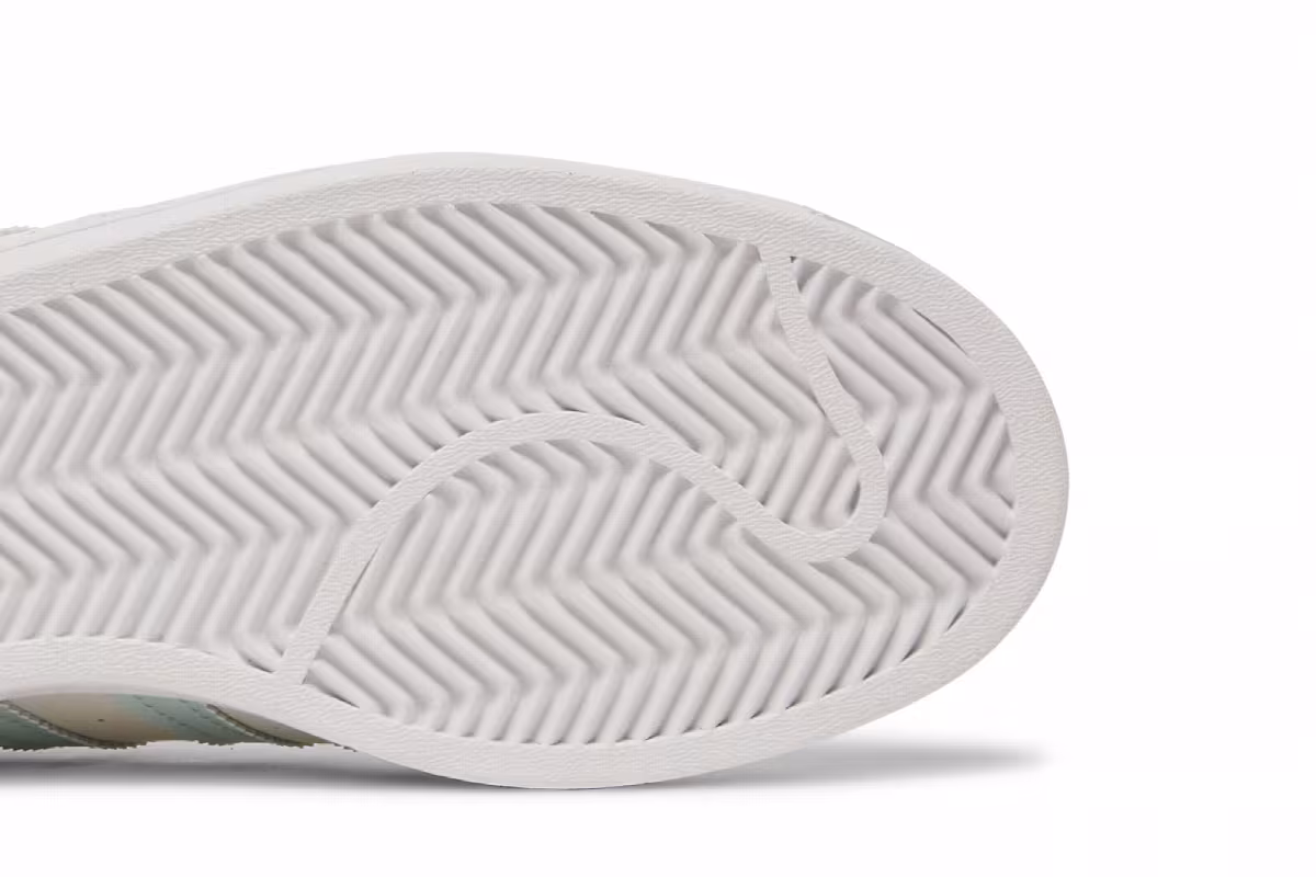 LEGO x adidas Women's Superstar Clear White Ice Mint, view 6