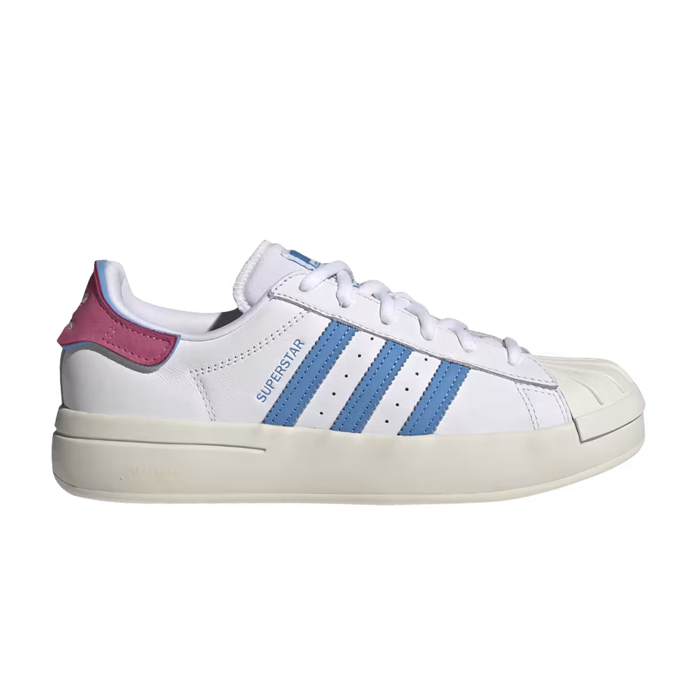 adidas Women's Superstar Ayoon White Pulse Blue Pink