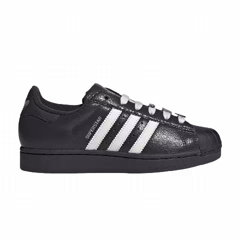 adidas Wmns Superstar 2 'Carbon Off White Silver Metallic'