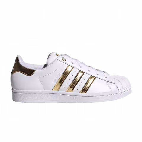 adidas Wmns Superstar Metal Toe 'White Gold Metallic'