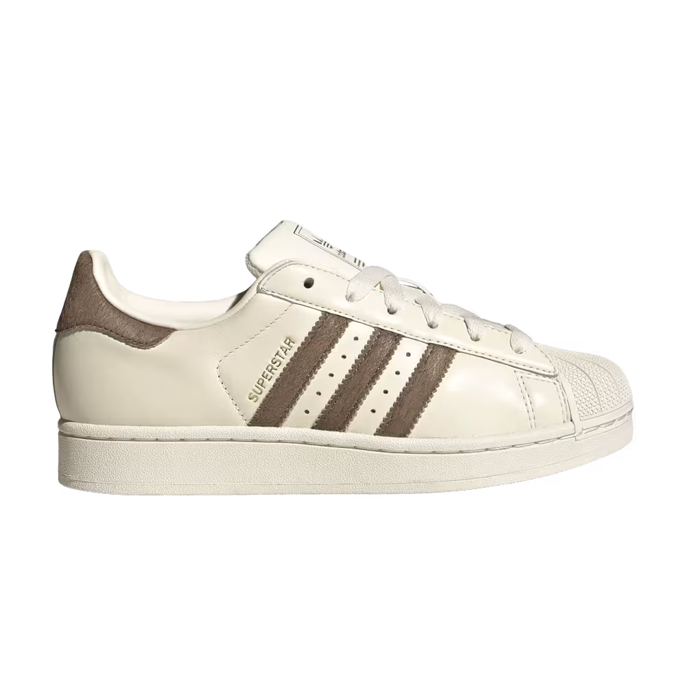 adidas Women's Superstar II Off White Earth Strata