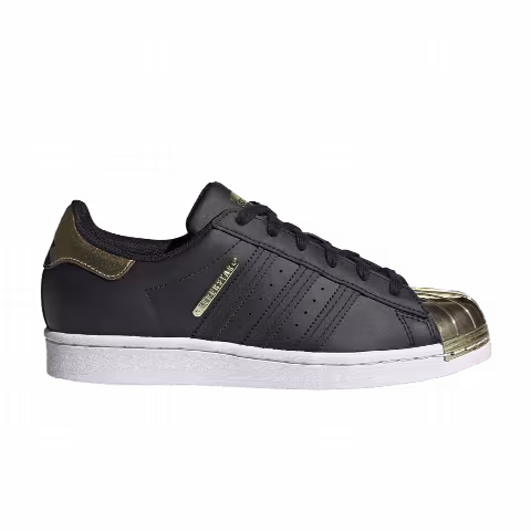 Adidas Wmns Superstar MT 'Black Gold Metallic'