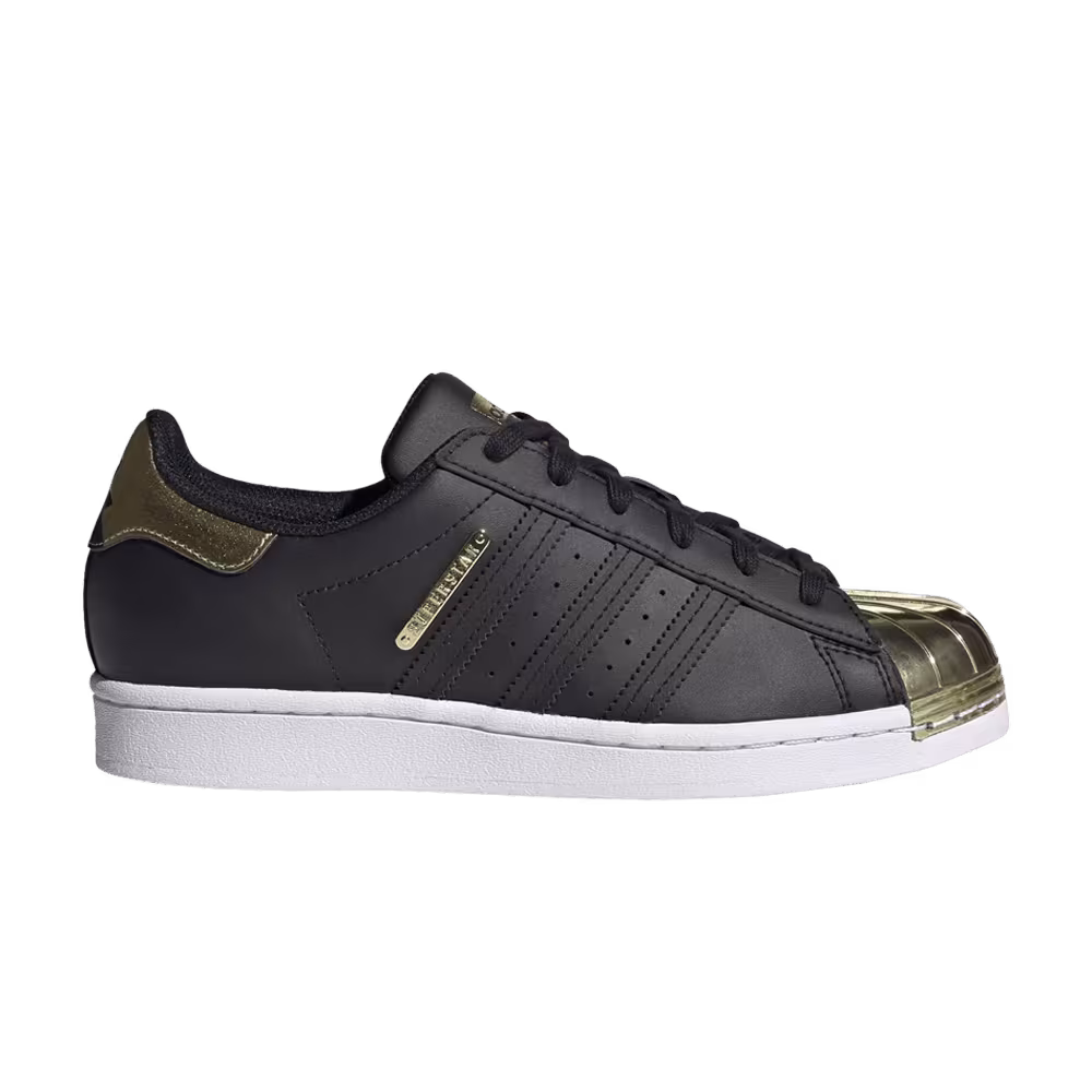 Adidas Women's Superstar MT Black Gold Metallic