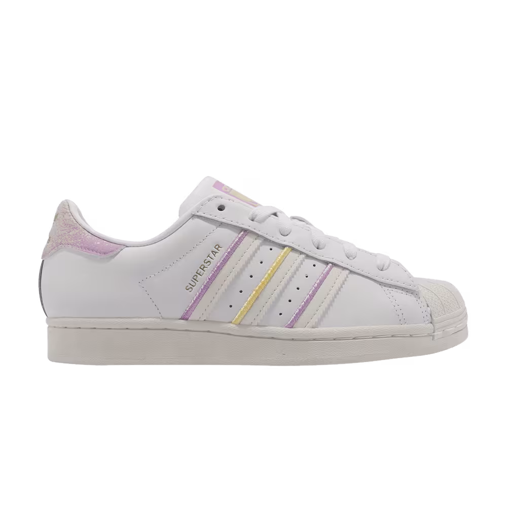 Adidas Women's Superstar White Bliss Lilac