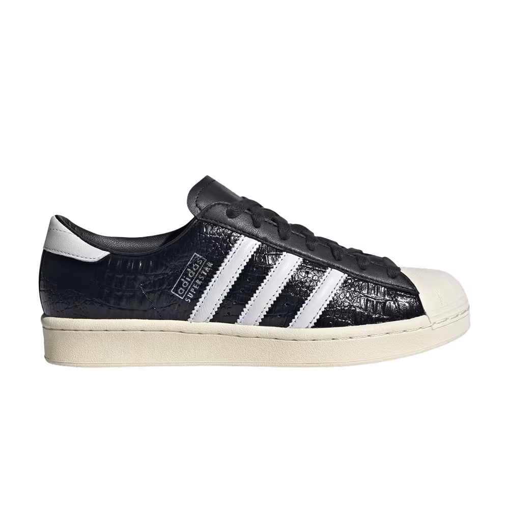 adidas Women's Superstar Vintage Black White