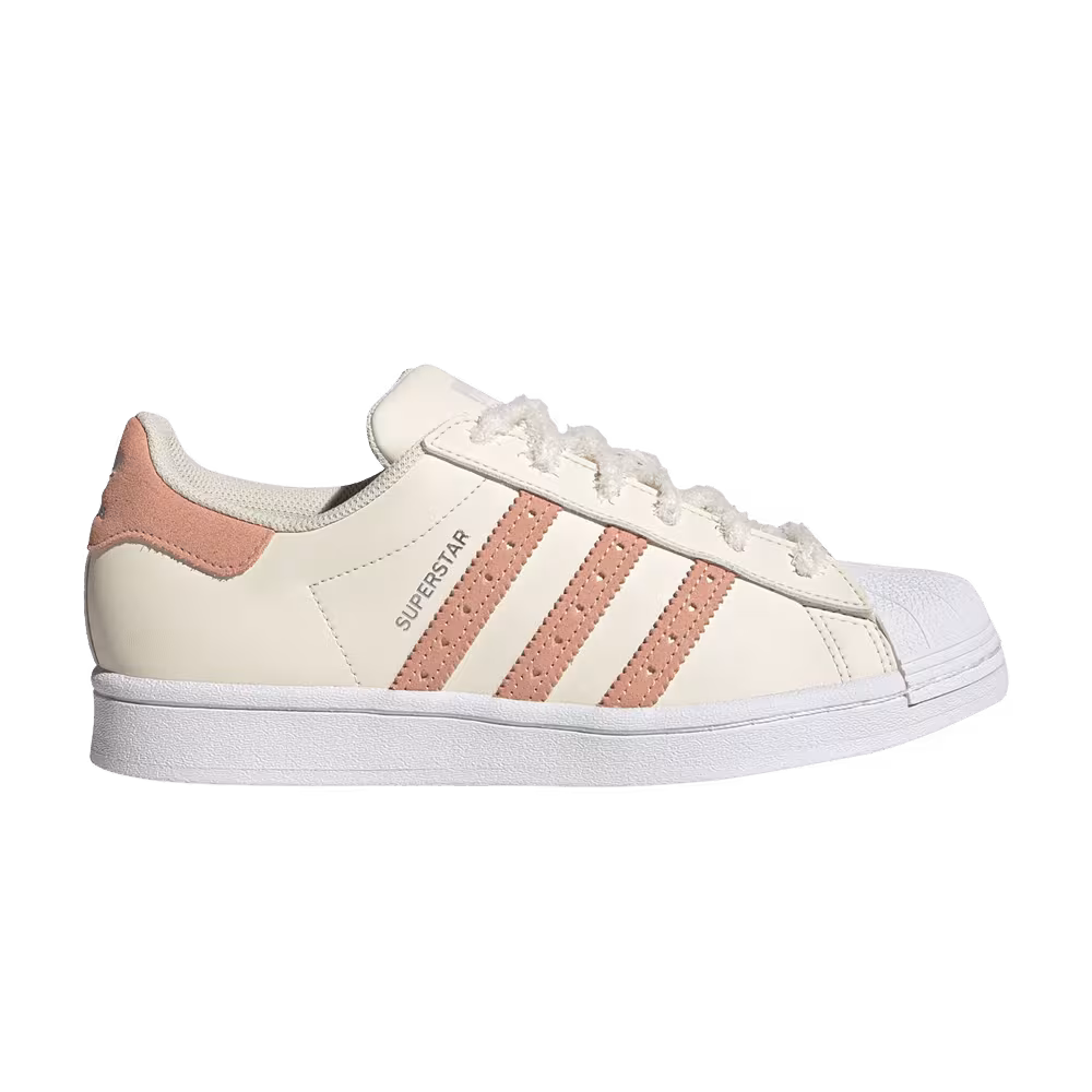 Adidas Women's Superstar Wonder White Ambient Blush